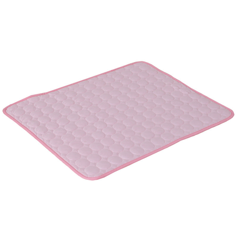 Bowboo Summer Ice Silk Cooling Mat for Dogs & Cats – Breathable, Non-Electric, Extra Large Pet Bed