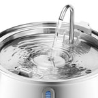 4L Cat Water Fountain For Pet Dog LED Drinking Water Bowl Automatic Dispenser