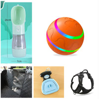 Orange / Bundle Set-5-in-1 Pet Care & Play Kit