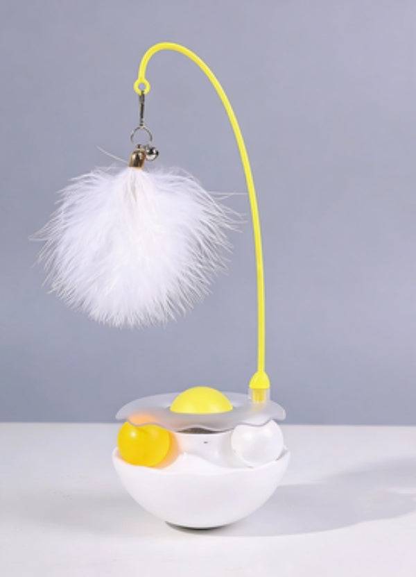 Inverted-stand Pet Toy - Mint Ball With Bell - Self-amusement Toy To Relieve Boredom And Entertain Cats