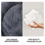 Indoor Cat And Dog Bed, A Quiet Doughnut-Shaped Bed, A Washable Round Soft Pet Bed, Suitable For Medium-Sized And Large Cats And Dogs