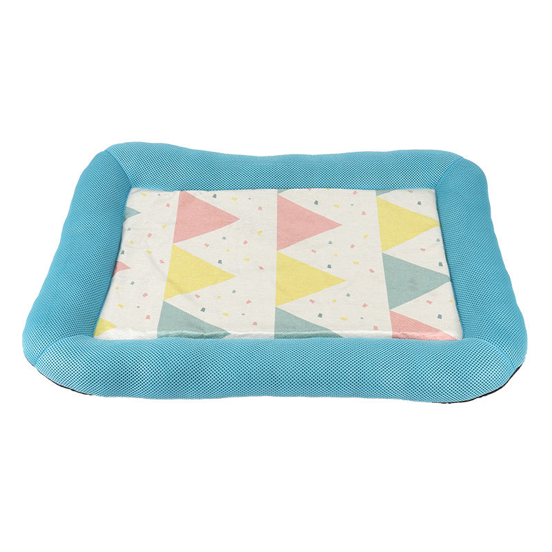 Summer Pet Ice Mat Dog Ice Silk Mat Mat