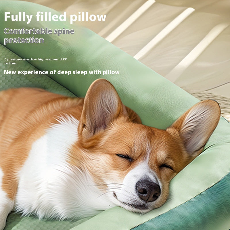 Kennel Four Seasons Universal Removable And Washable Dog Bed Spring And Summer New Product