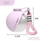🐾 Portable Pet Water Bottle (285ml) – Compact Stainless Steel Travel Cup