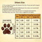 2026 New Glowing Dog Shoes 4PCS LED Light-Up Anti-Slip Paw Protector For Small Medium Dogs Night Safety Visibility Outdoor Shoes
