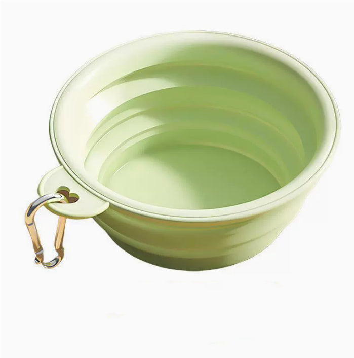 Portable Outdoor Folding Water Bowl