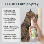 EELJOY Catnip Spray for Cats – Natural Calming & Training Spray | Long-Lasting Cat Attractant for Toys, Scratching Posts & Beds