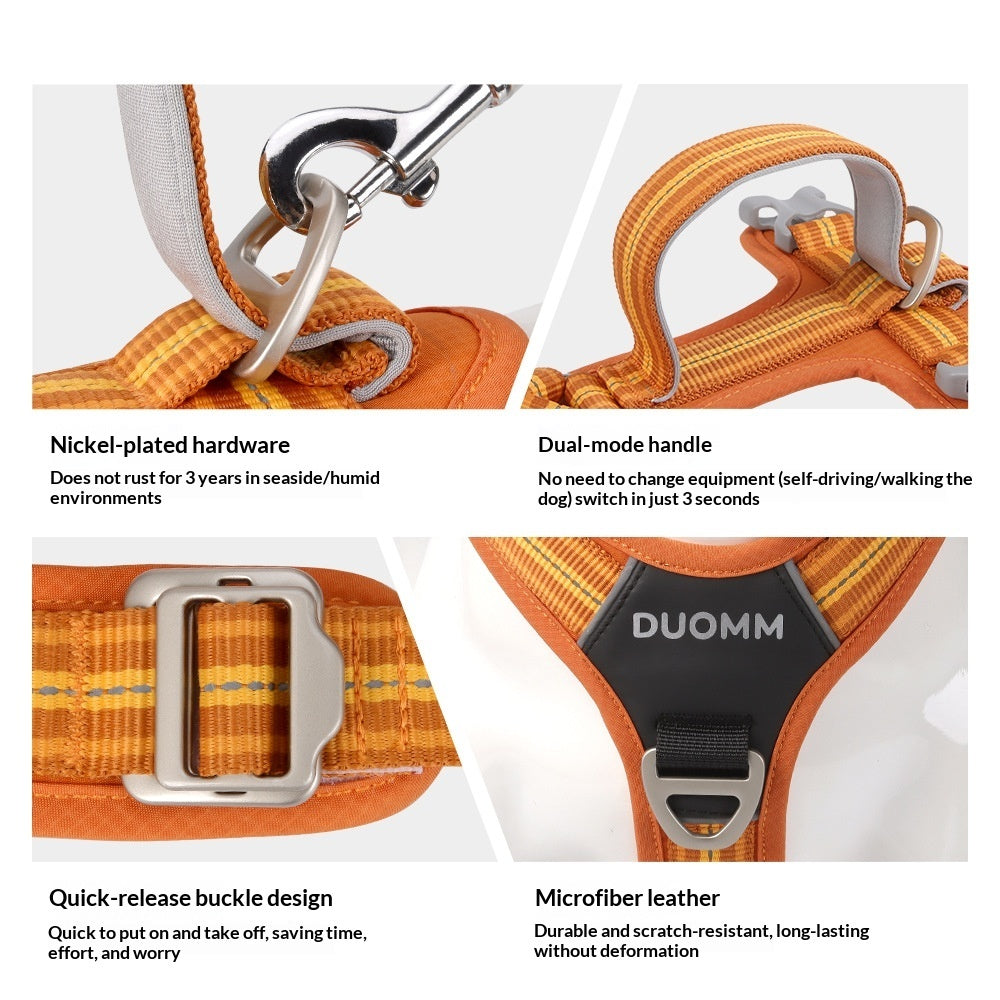 Outdoor Reflective Wear-Resistant Pet Harness