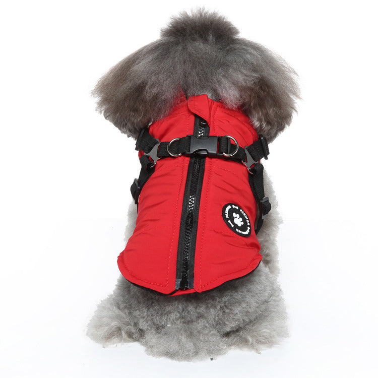 Dog Autumn And Winter Clothes Pet Apparel