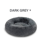 Indoor Cat And Dog Bed, A Quiet Doughnut-Shaped Bed, A Washable Round Soft Pet Bed, Suitable For Medium-Sized And Large Cats And Dogs