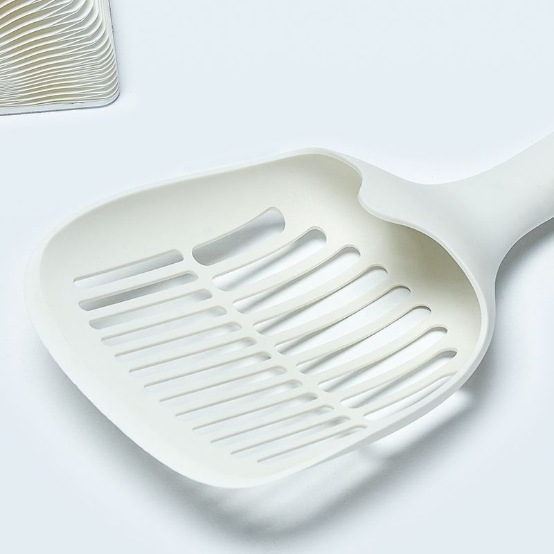 Cat Litter Scoop Plastic Liatter Shovel With Base Self Cleaning Cat Litter Shovel Kitten Toilet Clean Tools Cat Supplies