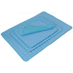 Bowboo Summer Ice Silk Cooling Mat for Dogs & Cats – Breathable, Non-Electric, Extra Large Pet Bed