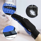 1 Pair Pet Grooming Cat Dog Rabbits Horse Gloves Pet Brush Glove Premium De-Shedding Glove