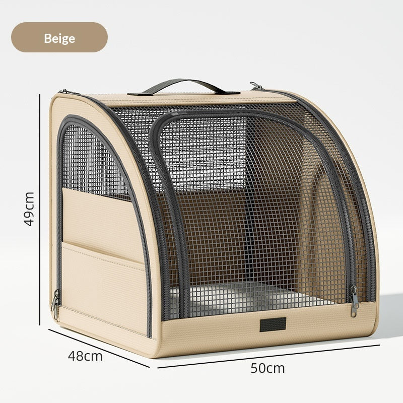 Thickened, Detachable And Washable Pet Car Kennel For Dogs