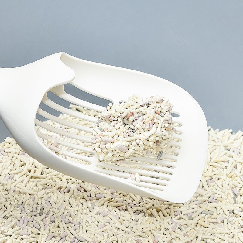Cat Litter Scoop Plastic Liatter Shovel With Base Self Cleaning Cat Litter Shovel Kitten Toilet Clean Tools Cat Supplies