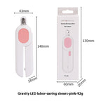 Pet LED Labor-saving Cat Nail Scissors