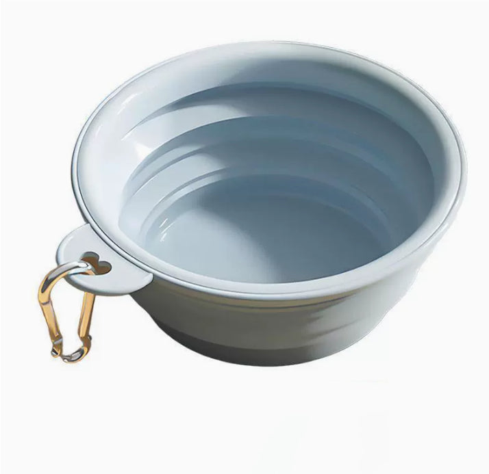 Portable Outdoor Folding Water Bowl