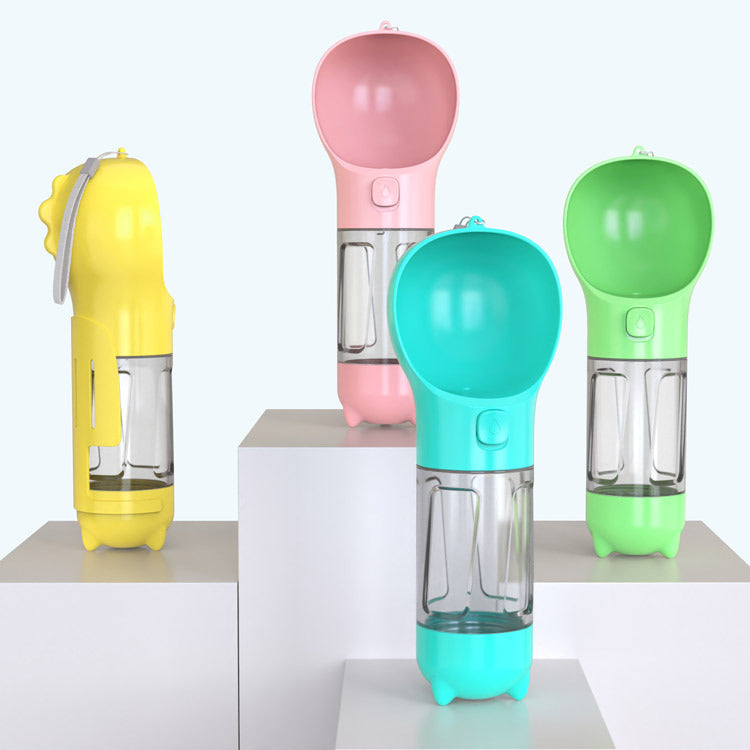 3-in-1 Portable Pet Water Bottle (300ml Set)