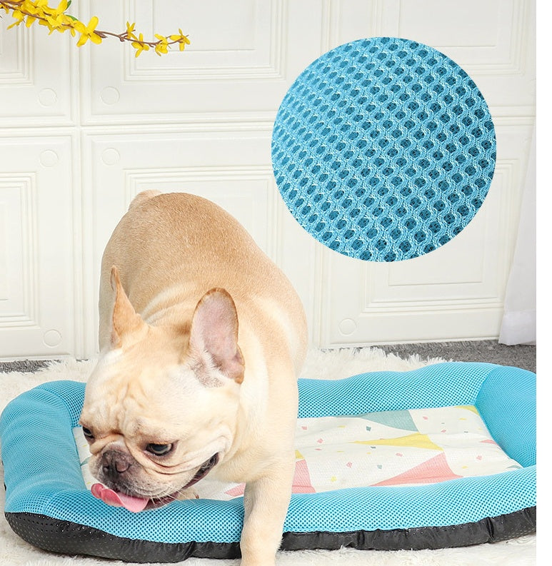 Summer Pet Ice Mat Dog Ice Silk Mat Mat