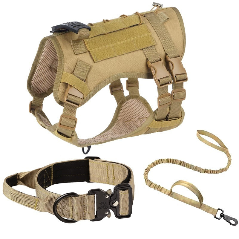 New Tactical Vest For Big Dogs Outdoor Splash-Proof