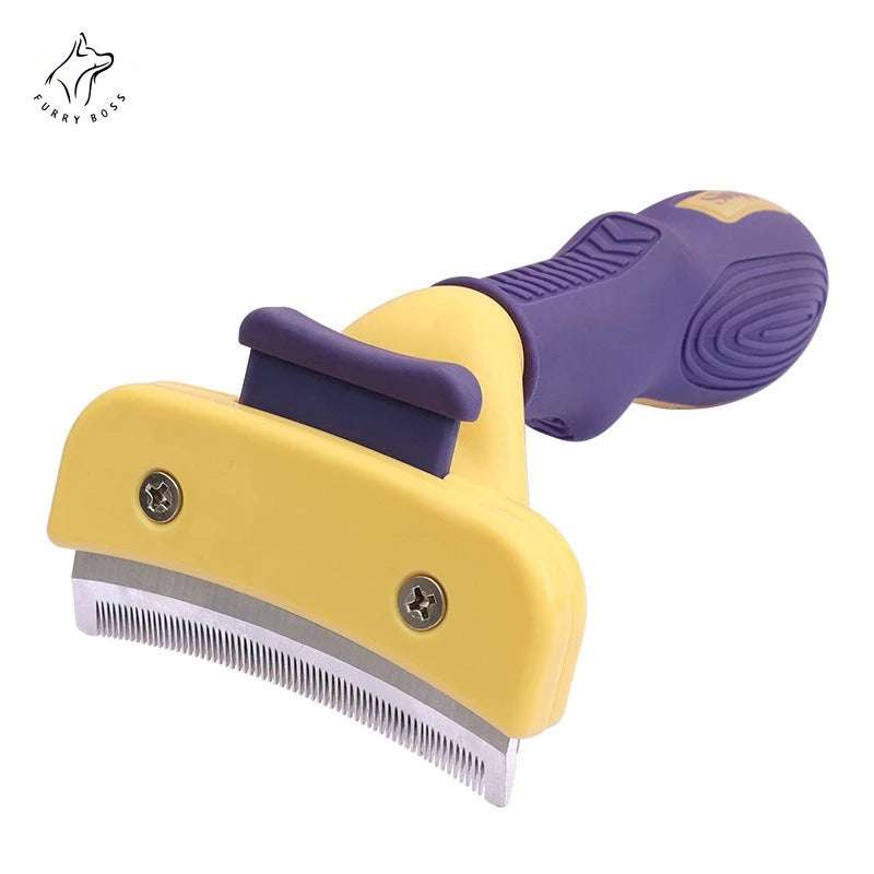Pet Deshedding Grooming Brush