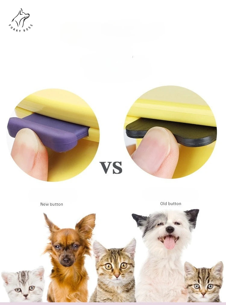 Pet Deshedding Grooming Brush