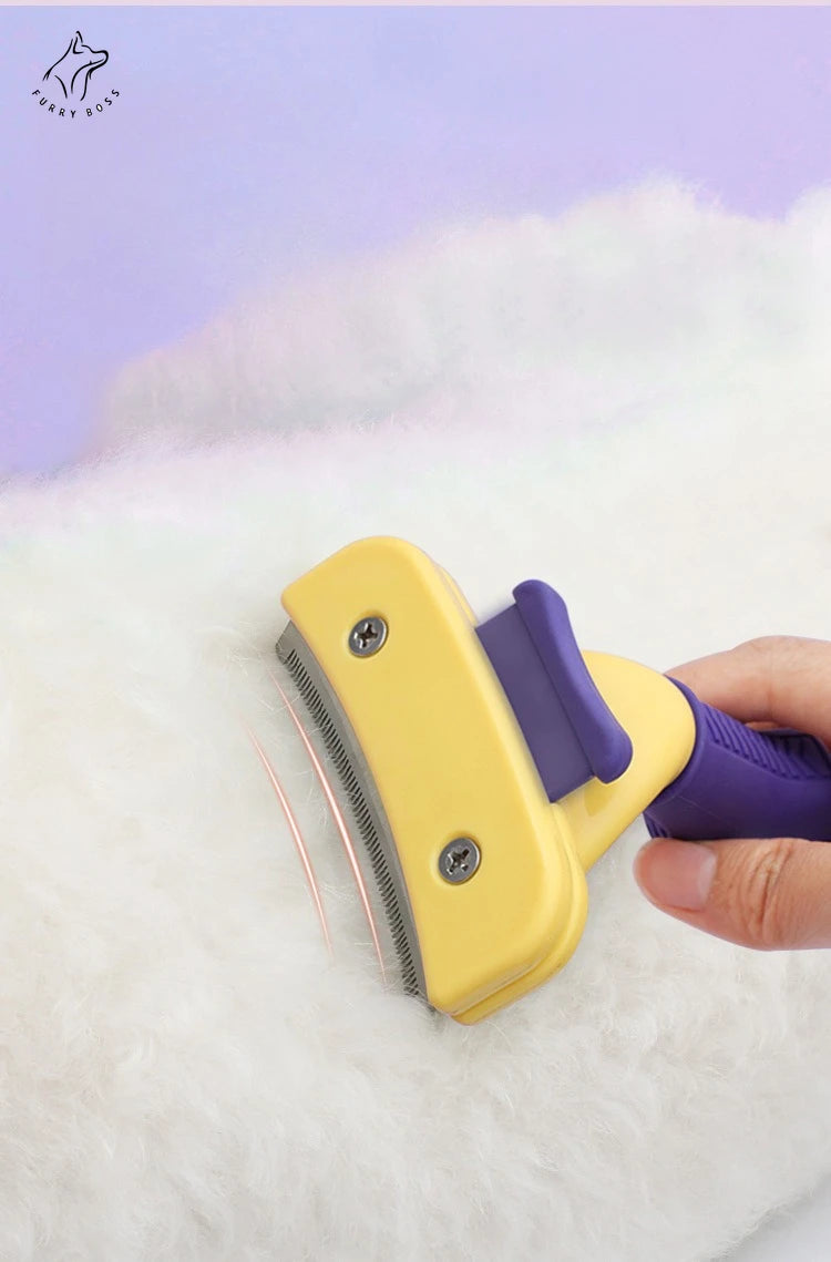 Pet Deshedding Grooming Brush