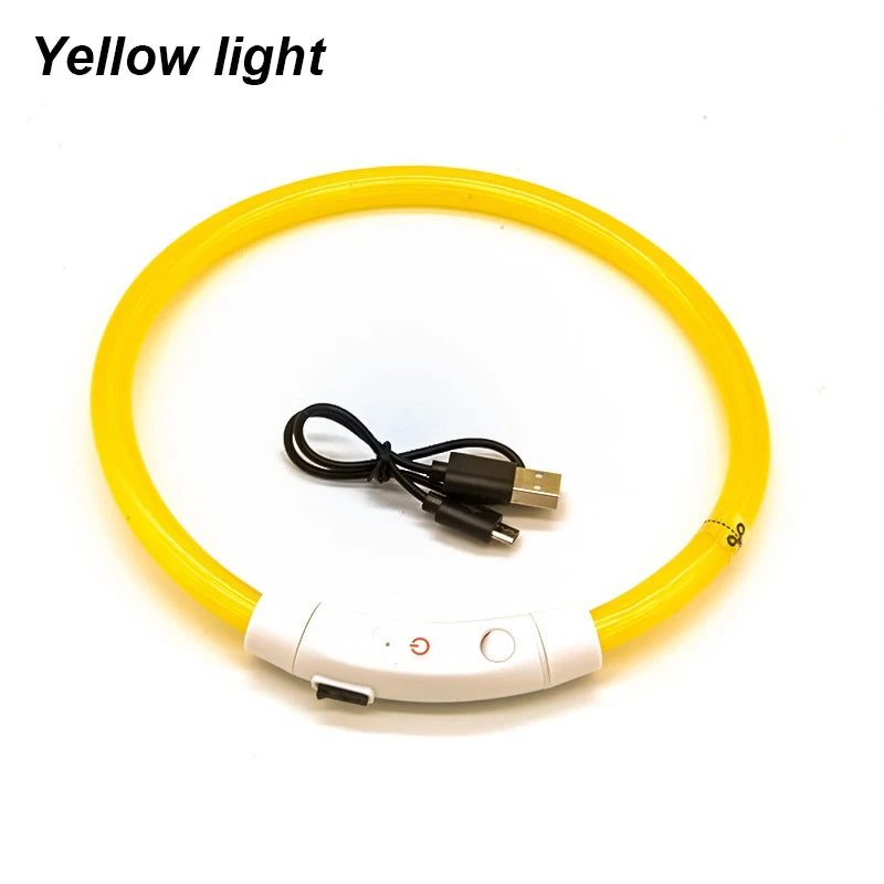 Rechargeable LED Dog Safety Collar