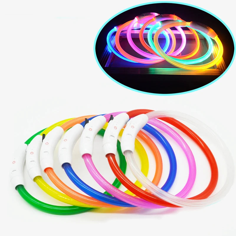Rechargeable LED Dog Safety Collar
