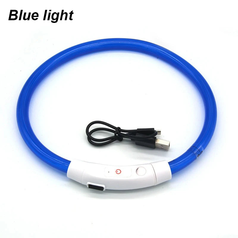 Rechargeable LED Dog Safety Collar