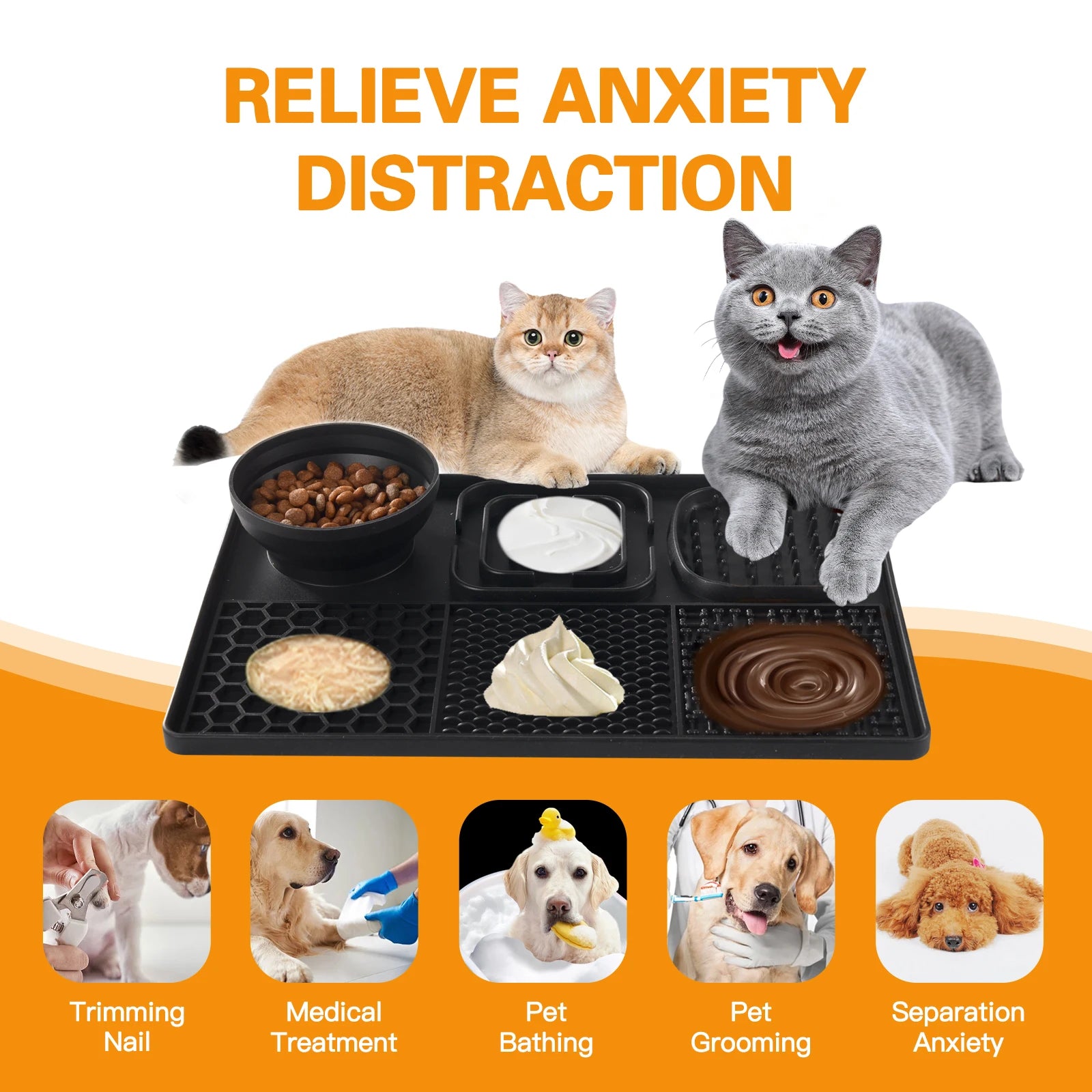 Silicone Dog Lick Mat