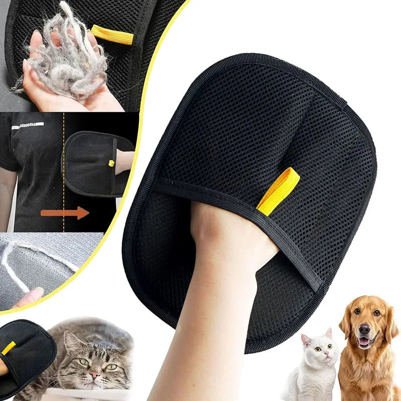 Reusable Pet Hair Removal Gloves