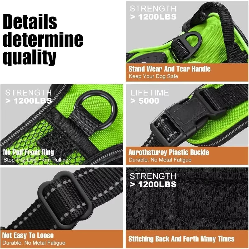 LED Luminous Dog Safety Harness