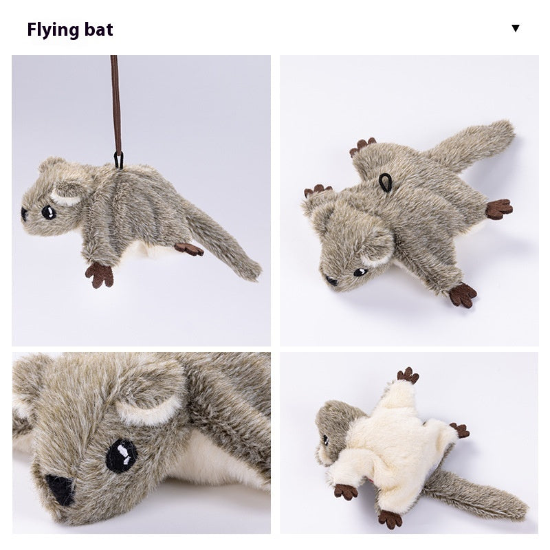 Interactive Flapping Bird Cat Toy – Realistic Sound, Motion Activated, USB Rechargeable Plush Cat Toy for Indoor Cats