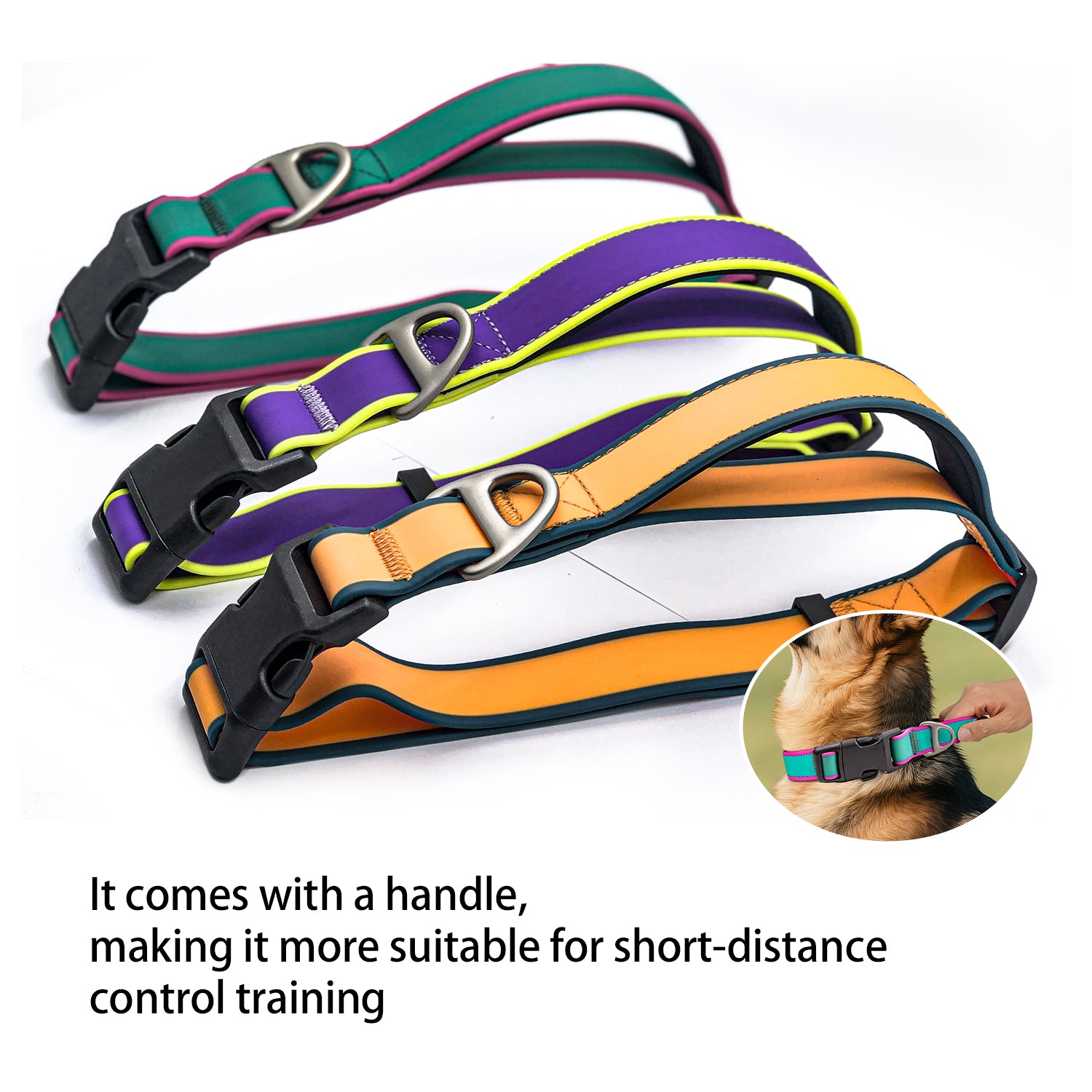 Fashionable Tactical Control Collar | Reinforced Training Handle