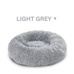 Indoor Cat And Dog Bed, A Quiet Doughnut-Shaped Bed, A Washable Round Soft Pet Bed, Suitable For Medium-Sized And Large Cats And Dogs