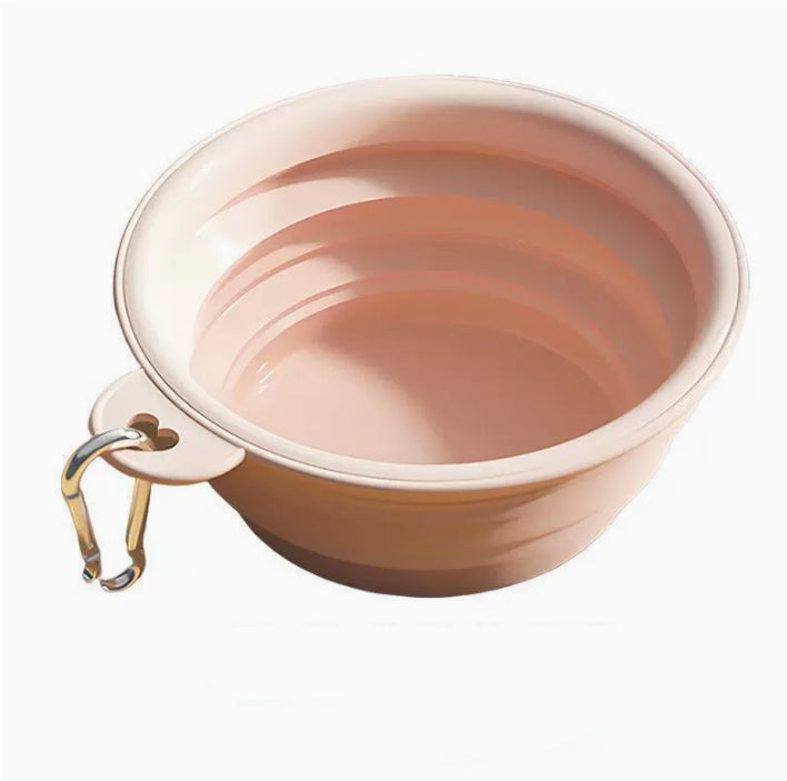 Portable Outdoor Folding Water Bowl