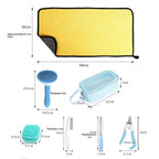 Pet Water-Absorbent Towel Dog Extra-Large Grooming Set