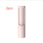 2-1 Reusable Pet Hair Remover Brush Lint Roller Portable Effective Self Cleaning Tool for Cat Dog Fur Hair Dust Removal Brush