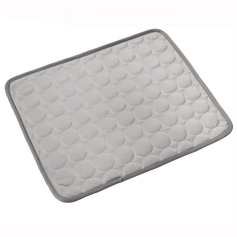 Bowboo Summer Ice Silk Cooling Mat for Dogs & Cats – Breathable, Non-Electric, Extra Large Pet Bed