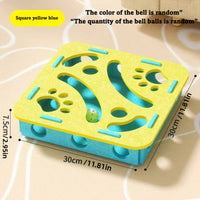 Square / Blue yellow