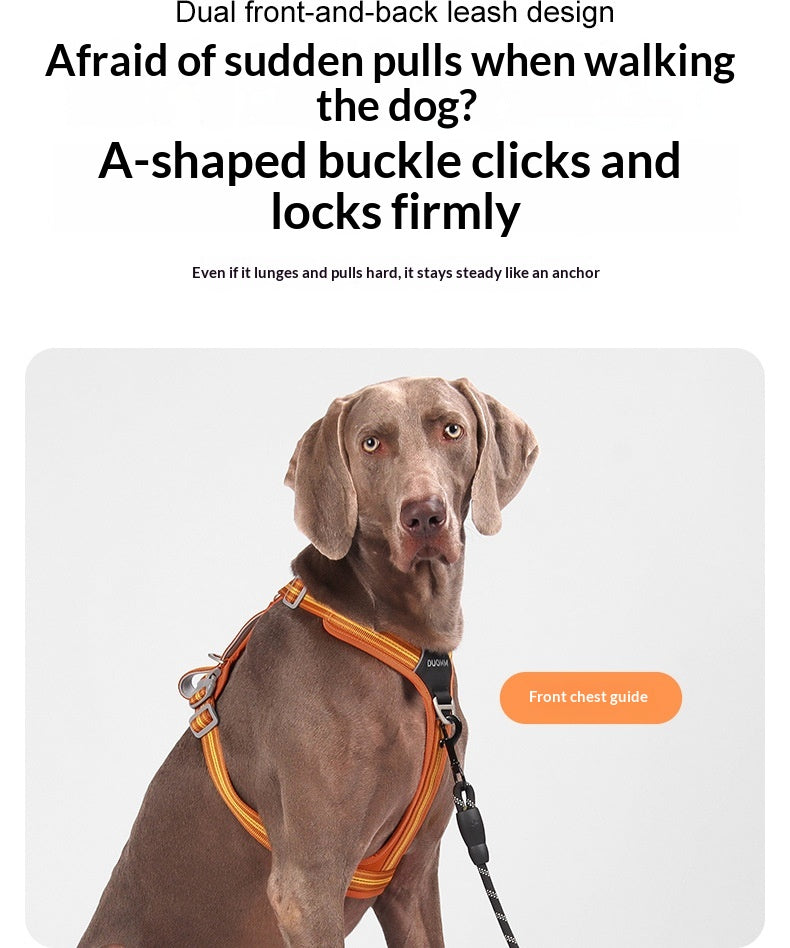 Outdoor Reflective Wear-Resistant Pet Harness