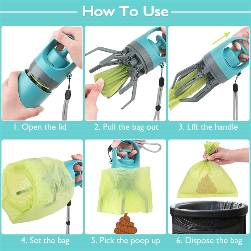 Built-in poop bag dispenser - Offers and Variants