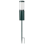Standing Bird Feeder Squirrel-Proof, 4 Feeding Port With Perches Heavy-Duty Metal & PC Construction