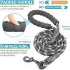 Adjustable High Elasticity Glow-in-the-Dark Anti-Tangle Dog Leash