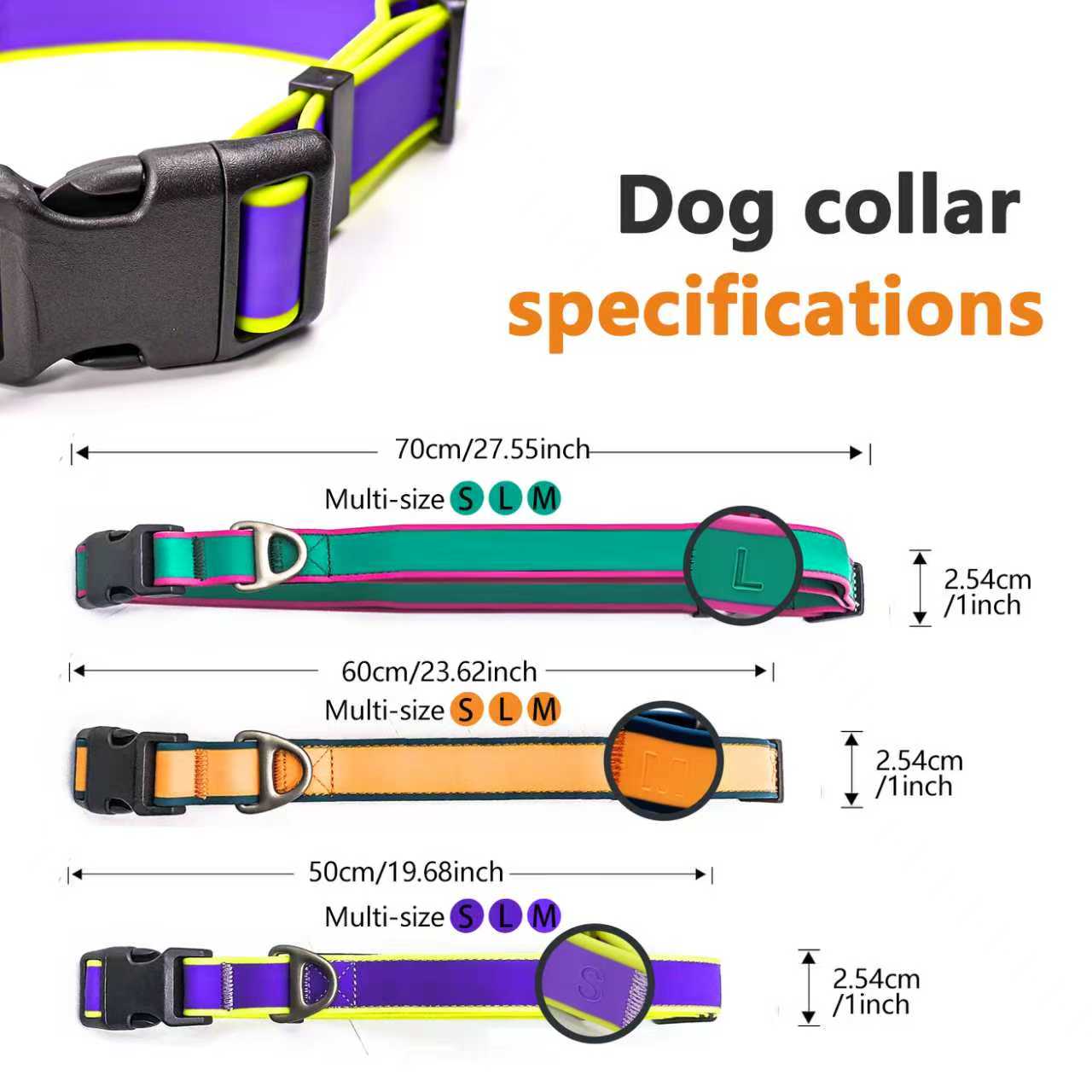 Fashionable Tactical Control Collar | Reinforced Training Handle