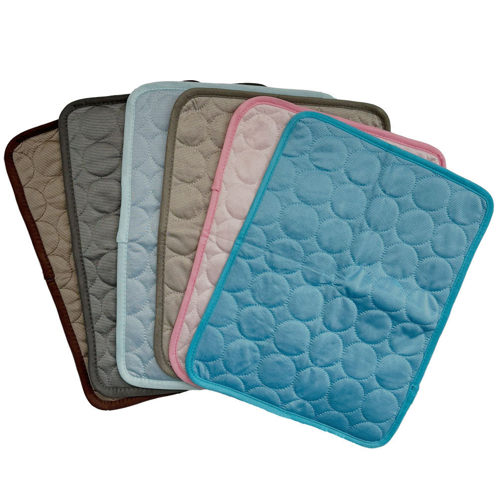 Bowboo Summer Ice Silk Cooling Mat for Dogs & Cats – Breathable, Non-Electric, Extra Large Pet Bed