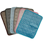 Bowboo Summer Ice Silk Cooling Mat for Dogs & Cats – Breathable, Non-Electric, Extra Large Pet Bed