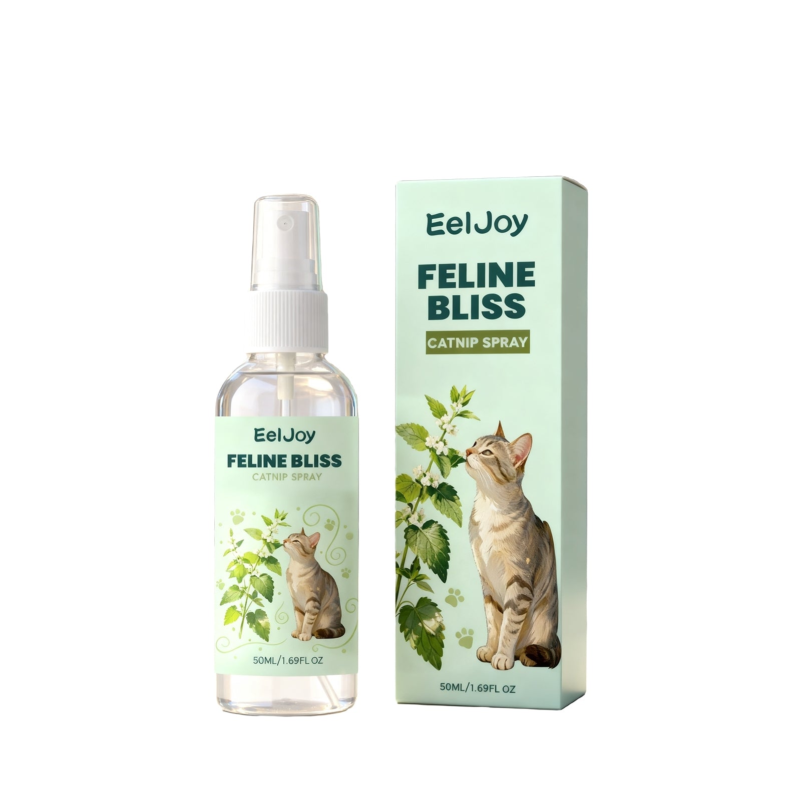 EELJOY Catnip Spray for Cats – Natural Calming & Training Spray | Long-Lasting Cat Attractant for Toys, Scratching Posts & Beds